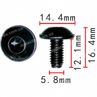 H 2269 Гвинт M6x12 VW Skoda Audi Seat N10406505