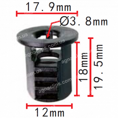 C 3079 Кліпса Toyota Lexus 9046705145 захист днища