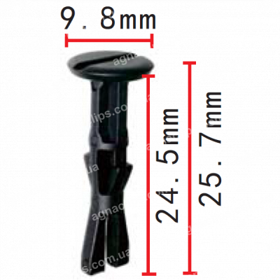 C 3451 Кліпса Toyota Lexus 4774950090 кріплення підкрилок та бампера