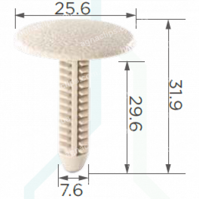 C 3302 Кліпса Ford XW7Z6302354AA6