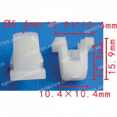 C 3334 Гайка регулювання фар GM 5953005