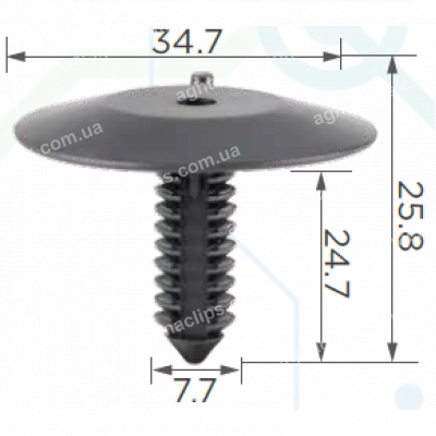 C 3359 Кліпса GM Chevrolet 20030401