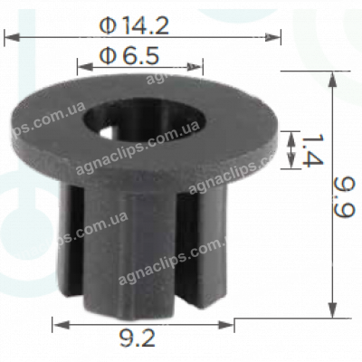 C 3371 Кліпса Mercedes A0039947545 кріплення бампера