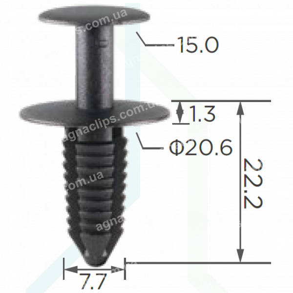 C 3372 Кліпса Mercedes A23099000929C75