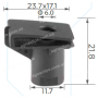 C 3390 Кліпса Mercedes A0009903262 0009903262 бампера