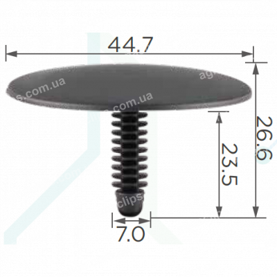 C 3434 Кліпси Ford N803387