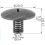 C 3454 Кліпса GM 20478294 обшивки багажника
