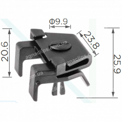 C 3448 Кліпса Toyota Lexus 5387930050 4774950090 підкрилки