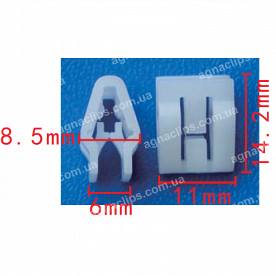 C 3438 Кліпса кріплення центральної консолі універсальна