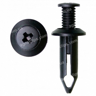 C 3539 Кліпса 8 мм різьбова універсальна