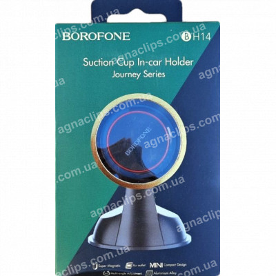 Автодержатель Borofone BH14 Journey чорно-червоний