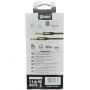 Кабель AUX Inkax AL-06 black 3.5 to 3.5