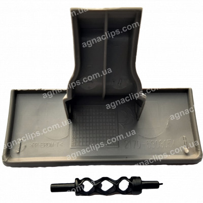 Р/к бардачка 2170 сірий Пріора