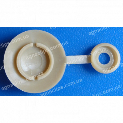 C 1070 Кліпса під саморіз з декоративним ковпачком