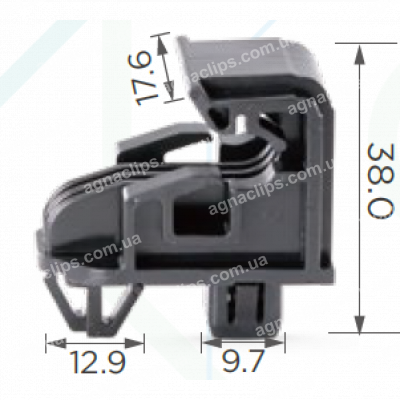 C 1546 Тримач кронштейна передньої фари Nissan