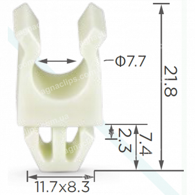 C 1875 Тримач упору капота Ford 386299S