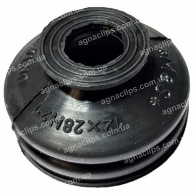 N24 Пильовик (12x28x21) кульової опори, кермової тяги універсальний