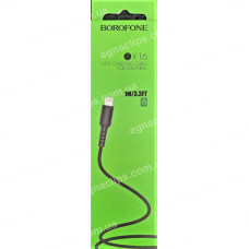 Кабель Borofone BX16 Easy Lighting чорний