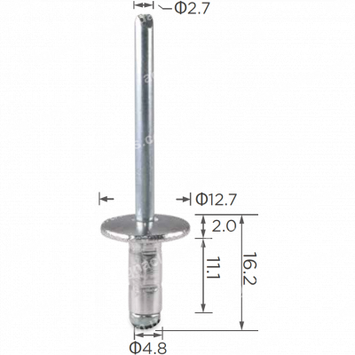 H 2243 Заклепка 4.7x14