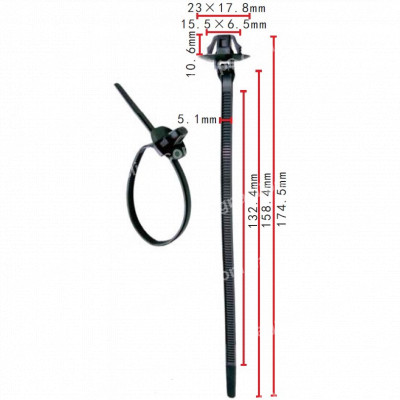 C 3440 Хомут GM Volvo 5x160