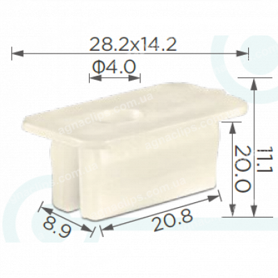 C 3462 Кліпса Honda Acura 90101SHJA01 бампера