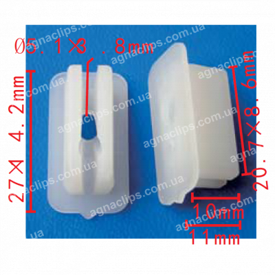 C 3462 Кліпса Honda Acura 90101SHJA01 бампера