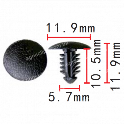 C 3506 Кліпса Toyota Lexus 9046705162C0