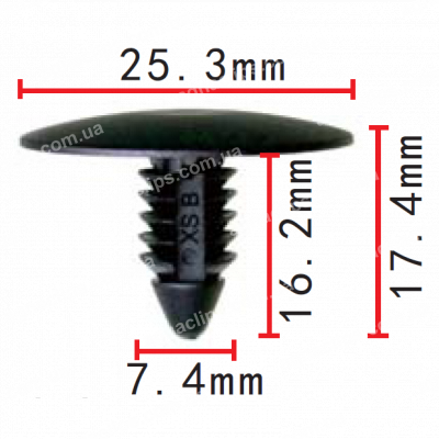 C 3532 Кліпса GM Ford Chrysler 16674629 N806113S 6503943