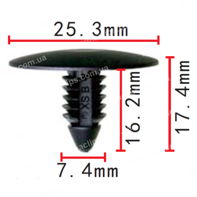 C 3532 Кліпса GM Ford Chrysler 16674629 N806113S 6503943