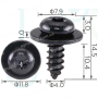 H 2288 Саморіз 4x10 VW Audi Seat Skoda N91158001
