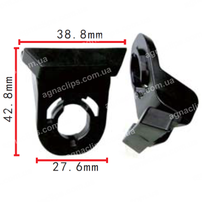 C 3545 Кліпса Toyota Lexus Daihatsu 5387933030 кріплення підкрилка