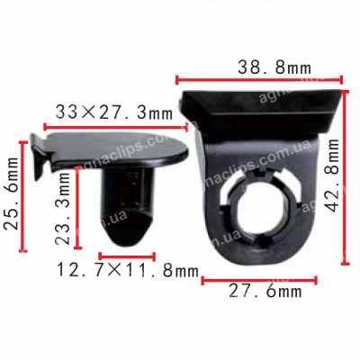 C 3546 Кліпса Toyota Lexus кріплення підкрилок