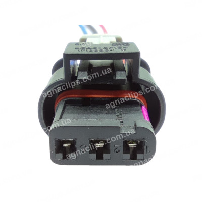 RP1002 Роз'єм 3-к VW Audi датчика паркування 1718653-1 4F0 973 703 4H0 973 703 3С0973203