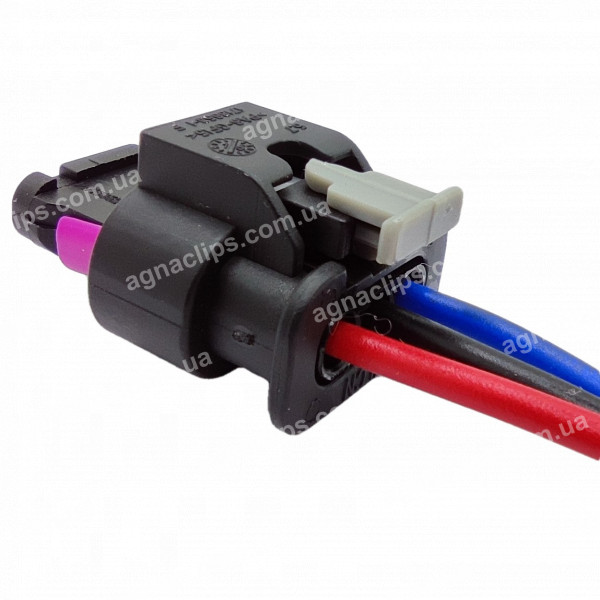 RP1002 Роз'єм 3-к VW Audi датчика паркування 1718653-1 4F0 973 703 4H0 973 703 3С0973203