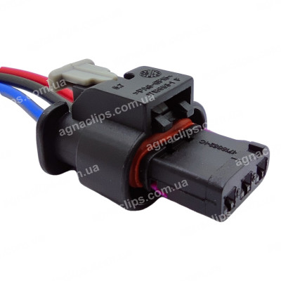 RP1002 Роз'єм 3-к VW Audi датчика паркування 1718653-1 4F0 973 703 4H0 973 703 3С0973203