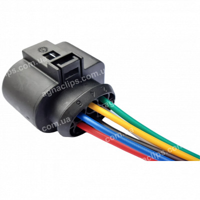 RP1008 Роз'єм 6-к VW Audi Skoda Seat серії 3.5мм 1J0973733