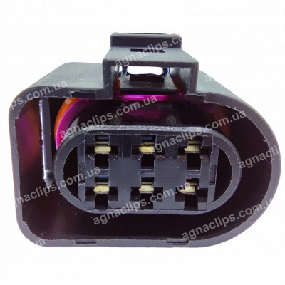 RP1008 Роз'єм 6-к VW Audi Skoda Seat серії 3.5мм 1J0973733