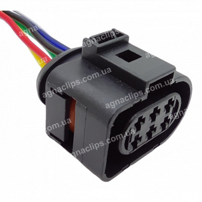 RP1008 Роз'єм 6-к VW Audi Skoda Seat серії 3.5мм 1J0973733