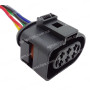 RP1008 Роз'єм 6-к VW Audi Skoda Seat серії 3.5мм 1J0973733