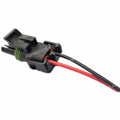 RP1010 Роз'єм 2-к 12015792 серії Delphi Weather Pack 2,5мм