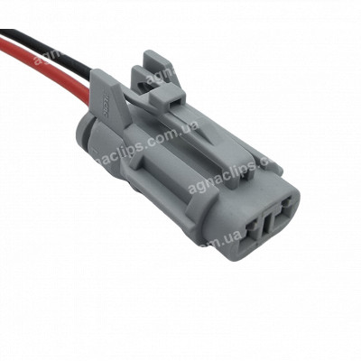 RP283g Роз'єм MG610320 7123142430 Daewoo Hyundai серії 1,8мм 2-конт. сірий