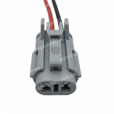 RP283g Роз'єм MG610320 7123142430 Daewoo Hyundai серії 1,8мм 2-конт. сірий