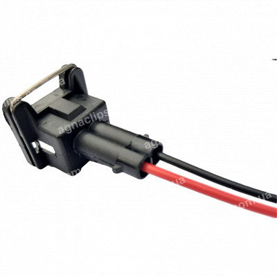 RP289 Роз'єм 85202-1 Daewoo для форсунок двигуна серії 2,8мм 2-конт.