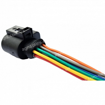 RP1018 Роз'єм 8-к VW Audi Skoda Seat 1J0973714 VAG заднього датчика паркування серії 1,5мм