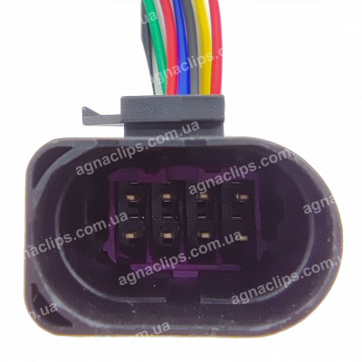RP1019 Роз'єм VW Audi Skoda Seat 1J0973814 AMP 1-966693 VAG серії 1,5 мм 8-конт.