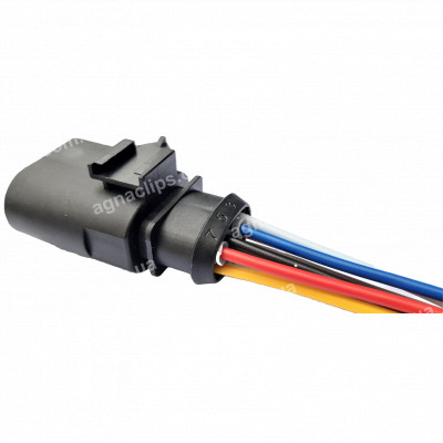 RP1019 Роз'єм VW Audi Skoda Seat 1J0973814 AMP 1-966693 VAG серії 1,5 мм 8-конт.