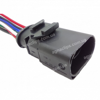RP1019 Роз'єм VW Audi Skoda Seat 1J0973814 AMP 1-966693 VAG серії 1,5 мм 8-конт.