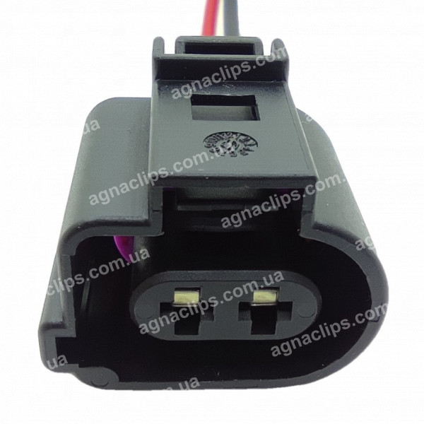 RP1023 Роз'єм VW Audi Skoda Seat 1J0973733 42122800 VAG з напрямною 2-конт