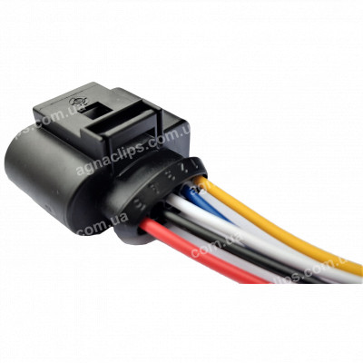 RP1024 Роз'єм VW Audi Skoda Seat VAG 1J0 973705 1J0973705 котушки запалювання серії 1,2мм 5-конт відп. частина RP1071