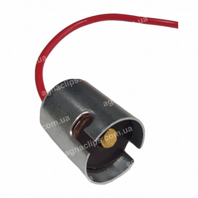 PN36 Патрон лампи P21W 1-конт. метал. в "роги"